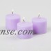 Richland Votive Candles Unscented Lavender 10 Hour Set of 12   